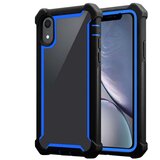 Cadorabo Ohišje, združljiv z Apple v modri črni barvi-2-in-1 zaščitni pokrov s silikonskim robom TPU in akrilnim steklom, (20566593) Cene