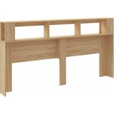  LED uzglavlje boja hrasta sonome 200x18,5x103,5 cm | Eponuda.com