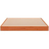  Okvir kreveta voštano smeđi 100 x 200 cm od masivne borovine | Eponuda.com
