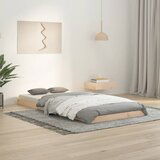 Maison Chic Posteljni okvir - Enojna postelja - Postelja za odrasle 90x200 cm trdna borovina-J6182, (21761969) | Shoptok.si