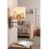 Brilagi LED Flex. lampa BOBO 1xE27/25W/230V + LED/3W mat hrom/bela/životinjice | Eponuda.com