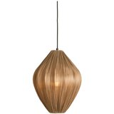 Light & Living Smeđa viseća svjetiljka s tekstilnim sjenilom ø 12 cm Verita – | shoptok.hr