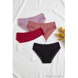 Trendyol ženski set 5 komada top, crna-višebojna Cene