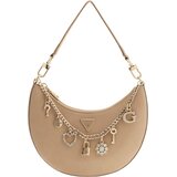 Guess Torba za čez ramo 'Tasmin' bež / zlata / transparentna | Shoptok.si