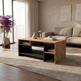 Time KLUBSKA MIZA, 120/53/60 cm antracit, hrast artisan | Shoptok.si