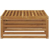  otoman Prirodna 79 x 79 x 37 cm Čvrsto drvo akacije | Eponuda.com
