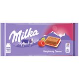 Milka čokolada, malina, 100g Cene