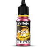 Vallejo model air 070 turn signal red metal Cene