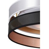 Duolla-LED plafonsko svetlo ROLLER DUO SH. LED/24W/230V prečnik 45 cm srebrna/crna | Eponuda.com