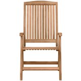  Vrtni set za objed 4 pcs Smeđa Čvrsto teak drvo | shoptok.hr