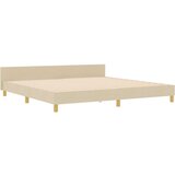  Postelja Krem 200x200 cm iz Tkanine, (22051888) | Shoptok.si
