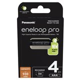 Panasonic baterija AAA/4B(BK-4HCDE/4CP) 930mAh black eneloop pro | ePonuda.com