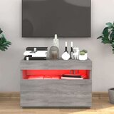TV omarica z LED lučkami siva sonoma 60x35x40 cm, (20601106) | Shoptok.si