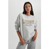 Defacto Relax Fit Crew Neck Thick Sweatshirt Cene