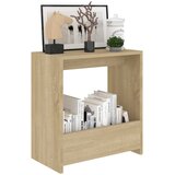  Bočni stolić boja hrasta sonome 50x26x50 cm konstruirano drvo | shoptok.hr