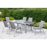 Gardenson Vrtna Garnitura Amalfi, 7-Delno, Rjava | Shoptok.si