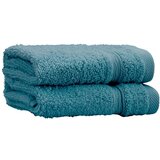 Catherine Lansfield Zelenomodre frotirne bombažne brisače v kompletu 2 ks 30x30 cm Zero Twist – Cene