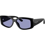 VOGUE Eyewear VO5642SU W44/76 ONE SIZE (55) Črna/Vijolična Cene