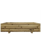  Vrtna sadilica 110 x 110 x 26,5 cm od impregnirane borovine | shoptok.hr
