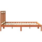  Konstrukcija postelje 2 pcs Voskast rjav 140 x 190 cm, (5000102235) | Shoptok.si