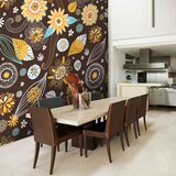  Tapeta - Transparent flowers 200x154 Cijene