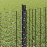  Zavarena žičana ograda s postom 25 x 1,2 m Siva Mreža | Eponuda.com