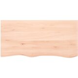  Zidna polica 100x50x(2-4) cm neobrađena masivna hrastovina | Eponuda.com