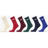Adidas TC Crew S 6P Socks nindig / cgreen / maroon Cene