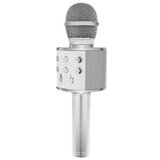  Karaoke mikrofon Srebrna iso | Shoptok.si