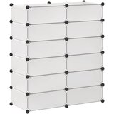  Organizator za Obuću s 12 Odjeljaka Bijeli | shoptok.hr