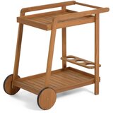 Kave Home Servirni voziček iz akacijevega lesa La Forma Felisa | Shoptok.si