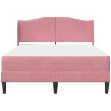  Krevetna konstrukcija 2 pcs Ružičasta 120 x 190 cm Baršun | Shoptok.si