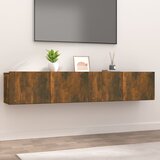 vidaXL TV ormarići 2 kom boja dimljenog hrasta 80 x 30 x 30 cm drveni Cijene