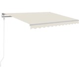  Automatska tenda sa senzorom za vjetar LED 350x250 cm krem | Eponuda.com