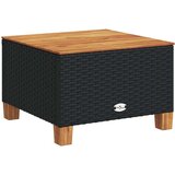 vidaXL 10-dijelni set vrtnih sofa s jastucima crni od poliratana | shoptok.hr