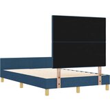  Krevetna Ram Plava 120x190 cm Tkanina | shoptok.hr