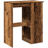  Barski stol s držačima boja staro drvo 90x47,5x103,5 cm drveni | shoptok.hr