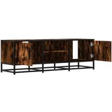 vidaXL TV omarica dimljeni hrast 120x35x41 cm inženirski les | Shoptok.si