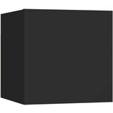  Komplet TV omaric 6-delni črna iverna plošča, (20731649) | Shoptok.si
