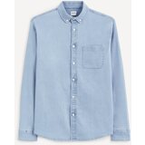 Celio Denim Shirt regular Cadeni - Men | shoptok.hr