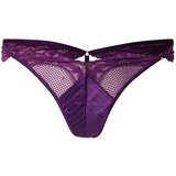 Hunkemöller Tanga gaćice 'Belladonna' tamno ljubičasta | shoptok.hr