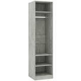 Furnova Garderobna omara betonsko siva 50x50x200 cm iverna plošča, (21930185) | Shoptok.si