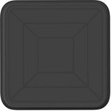  Kvadratna posuda za cvijeće 6 pcs Crna 15 x 15 x 2 cm Plastika | Eponuda.com