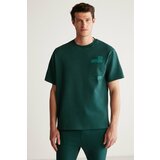 GRIMELANGE T-Shirt - Green - Relaxed fit Cene