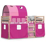  The living store pograd z zavesami roza 90x200 cm trdna borovina - pograd, (21488539) | Shoptok.si