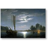  Slika na platnu FISHING PARTY – Fitz Henry Lane (reprodukcija) | Shoptok.si
