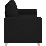  Dvosjed crne boje 180x77x82 cm tkanina | shoptok.hr