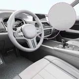 za automobil mat srebrna 100 x 150 cm