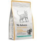 McAdams hrana za mačke i mačiće - Free range chicken & Turkey 375g Cene