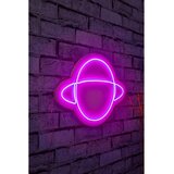 Wallity Zidna LED dekoracija Saturn, 375 cm, IP67, 12V, 600 lm, Roze Cene